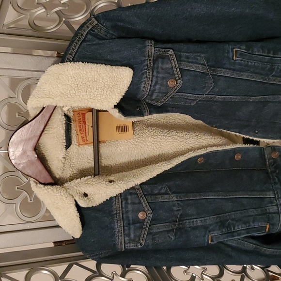 Levi's Brand ORIGINAL Trucker Blue Jean Jacket - Picture 7 of 8